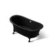 KOHLER K-21000-P5 Artifacts 66-1/4" x 32-1/2" freestanding bath, black black