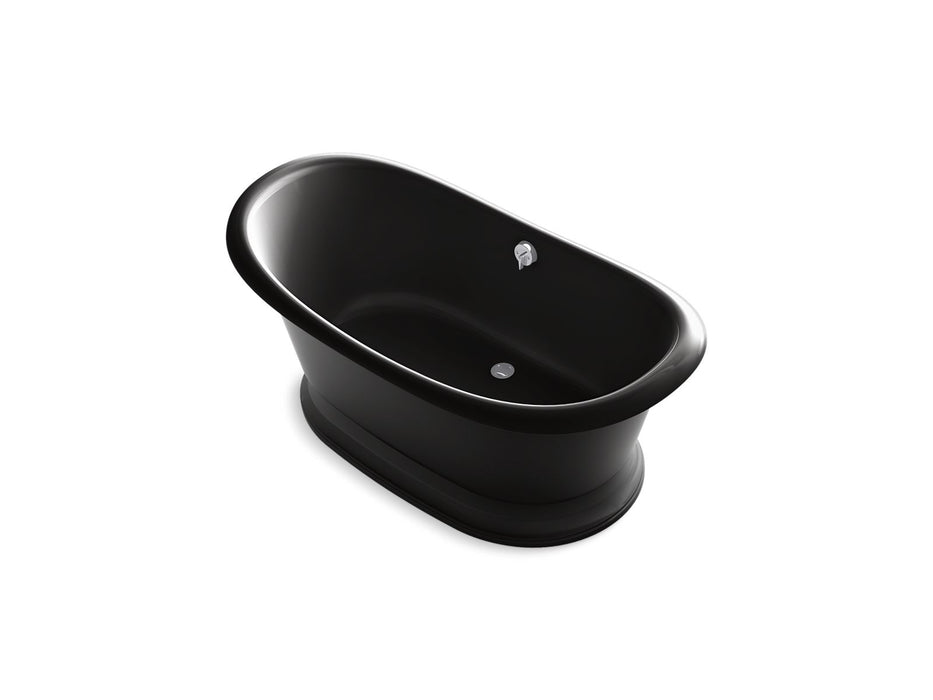 KOHLER K-21000-P5 Artifacts 66-1/4" x 32-1/2" freestanding bath, black black - view 2
