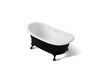KOHLER K-21000-P5 Artifacts 66-1/4" x 32-1/2" freestanding bath, white