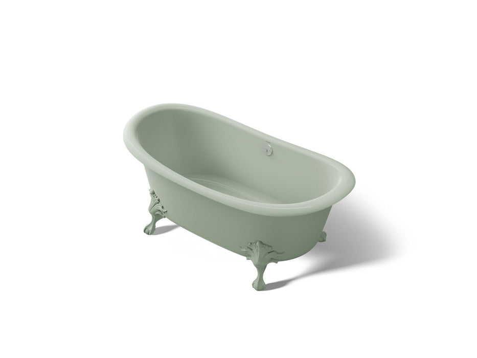 KOHLER K-21000-PAG Artifacts 66-1/8" x 32-1/2" freestanding bath, aspen exterior with aspen interior