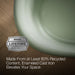 KOHLER K-21000-PAT Artifacts 66-1/8" x 32-1/2" freestanding bath, teal exterior with aspen interior - view 3