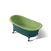 KOHLER K-21000-PAT Artifacts 66-1/8" x 32-1/2" freestanding bath, teal exterior with fresh green interior