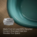 KOHLER K-21000-PAT Artifacts 66-1/8" x 32-1/2" freestanding bath, teal exterior with teal interior - view 3