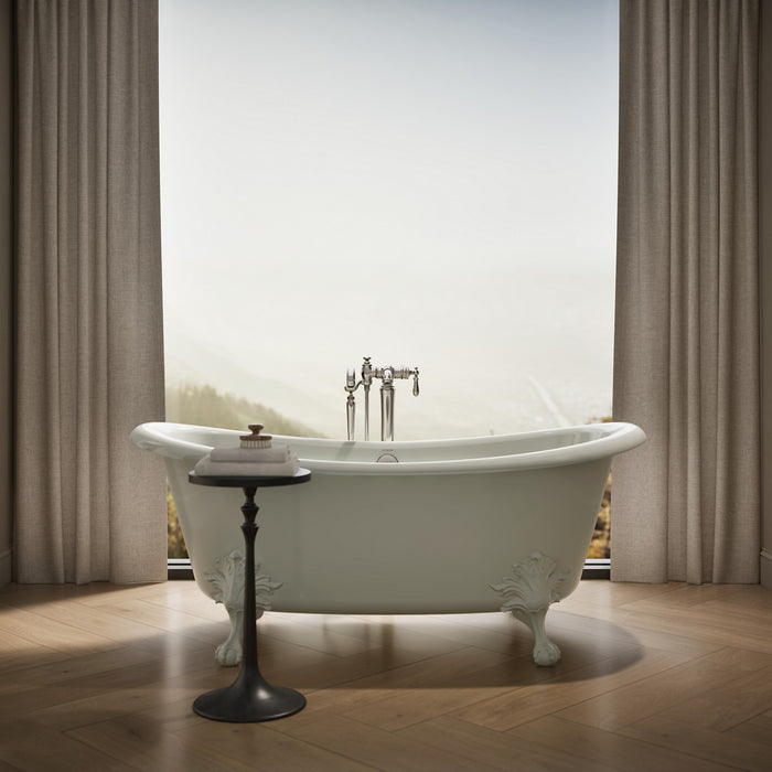 KOHLER K-21000-PDE Artifacts 66-1/8" x 32-1/2" freestanding bath, dune - view 4