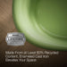 KOHLER K-21000-PFG Artifacts 66-1/8" x 32-1/2" freestanding bath, fresh green exterior with fresh green interior - view 3