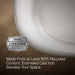 KOHLER K-21000-PFG Artifacts 66-1/8" x 32-1/2" freestanding bath, fresh green exterior with white interior - view 3