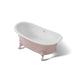 KOHLER K-21000-PPB Artifacts 66-1/8" x 32-1/2" freestanding bath, 150th peachblow