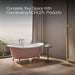KOHLER K-21000-PPB Artifacts 66-1/8" x 32-1/2" freestanding bath, 150th peachblow - view 4