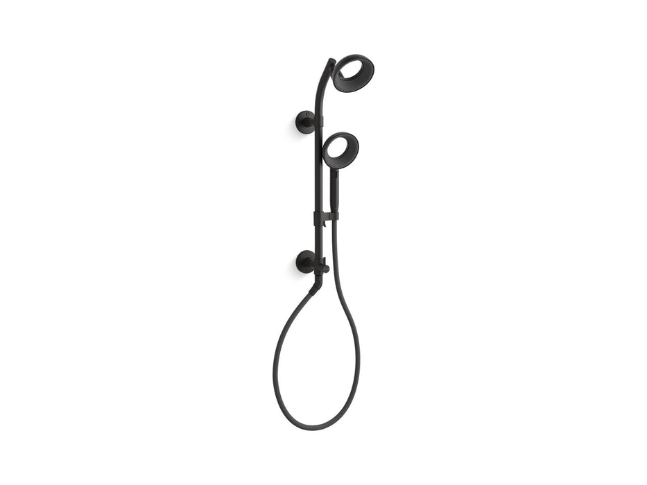 KOHLER K-21026 Statement Shower column kit, 1.5 gpm, matte black
