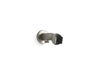 KOHLER K-21051 Statement Wall-mount handshower holder and supply elbow, vibrant brushed nickel