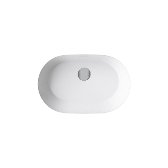 KOHLER K-21057-0 K-21057 Brazn 24-1/4" Oval Undermount Bathroom Sink, white - view 2