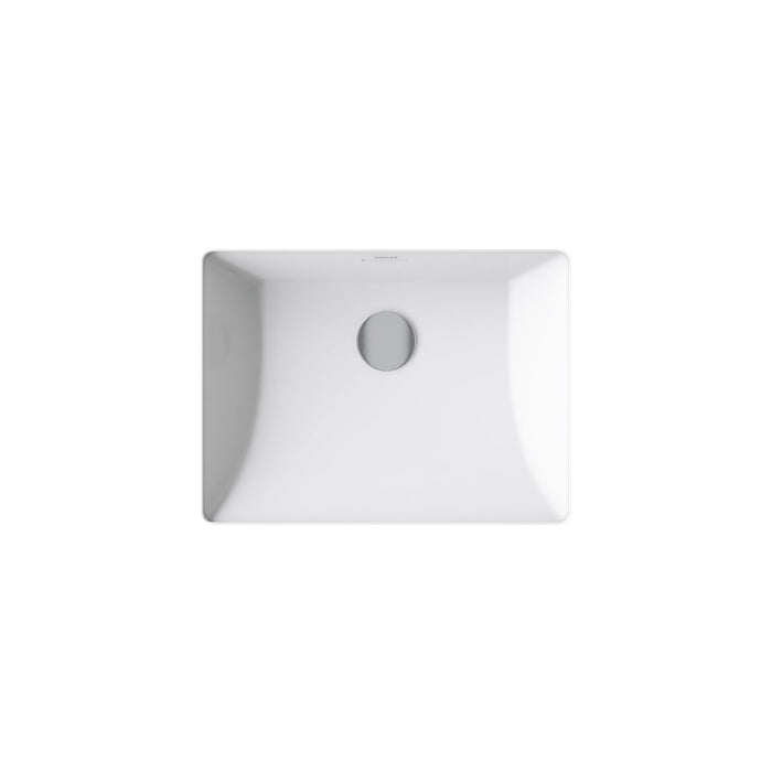 KOHLER K-21058-0 K-21058 Brazn 21-1/4" Rectangular Undermount Bathroom Sink, white - view 4