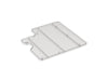 KOHLER K-21111 Farmstead Right-hand sink rack, stainless steel