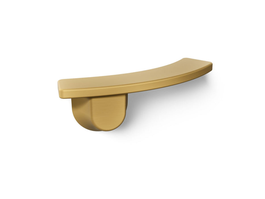 KOHLER K-21261-R Betello Right-hand trip lever, vibrant brushed moderne brass