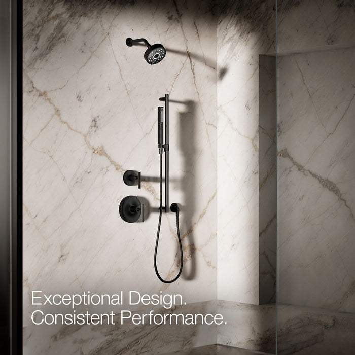 KOHLER K-21336-G Shift Square two-function handshower, 1.75 gpm, matte black - view 5