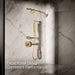 KOHLER K-21336-G Shift Square two-function handshower, 1.75 gpm, vibrant brushed moderne brass - view 5