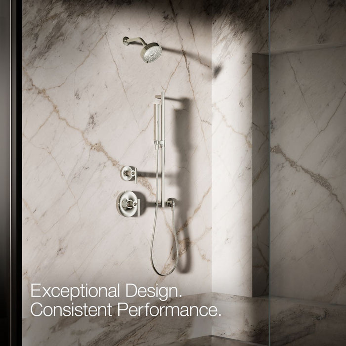 KOHLER K-21336-G Shift Square two-function handshower, 1.75 gpm