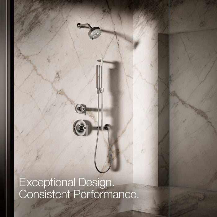 KOHLER K-21336-G Shift Square two-function handshower, 1.75 gpm