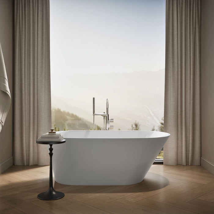 KOHLER K-21388 Brazn 66" x 35" freestanding bath