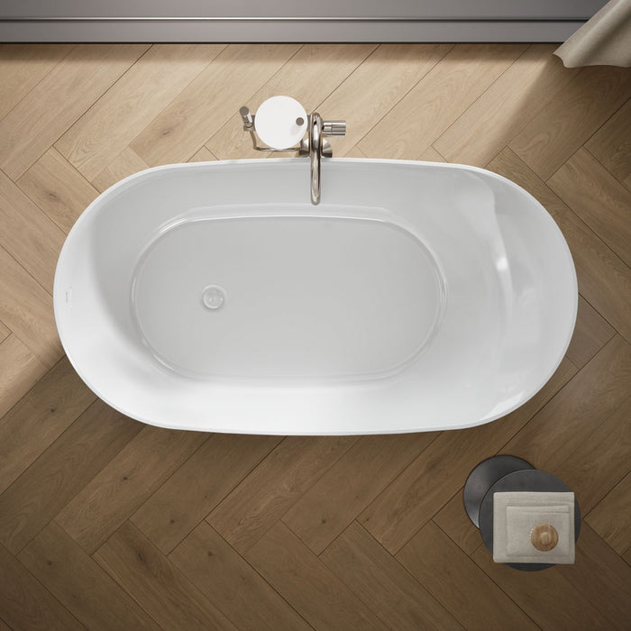 KOHLER K-21388 Brazn 66" x 35" freestanding bath