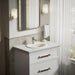 KOHLER K-2196-1 Pennington 20-1/4" oval drop-in bathroom sink, biscuit - view 4