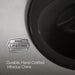 KOHLER K-2196-1 Pennington 20-1/4" oval drop-in bathroom sink, black black - view 2