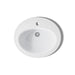 KOHLER K-2196-1 Pennington 20-1/4" oval drop-in bathroom sink, white - view 3