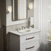 KOHLER K-2196-8 Pennington 20-1/4" oval drop-in bathroom sink, biscuit - view 3