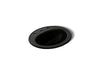 KOHLER K-2196-8 Pennington 20-1/4" oval drop-in bathroom sink, black black