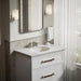KOHLER K-2205-G Caxton 19-1/4" oval undermount bathroom sink with glazed underside, no overflow, biscuit - view 3