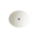 KOHLER K-2205-G Caxton 19-1/4" oval undermount bathroom sink with glazed underside, no overflow, biscuit - view 4