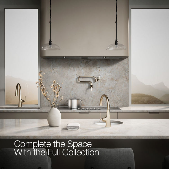 KOHLER K-22065 Graze Single-handle bar sink faucet