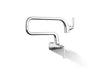 KOHLER K-22066 Graze Wall-mount pot filler, polished chrome