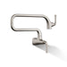 KOHLER K-22066 Graze Wall-mount pot filler, vibrant stainless - view 3
