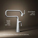 KOHLER K-22067 Graze Deck-mount pot filler, polished chrome - view 4
