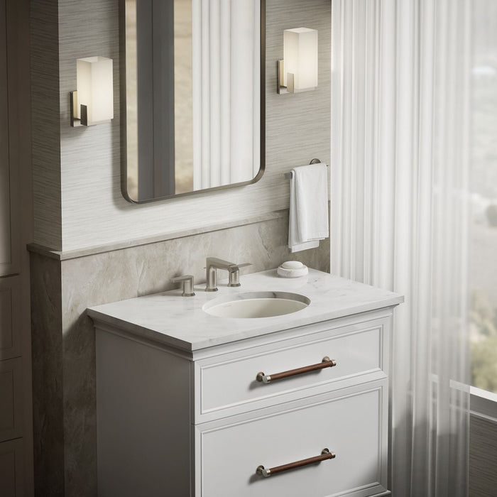 KOHLER K-2209 Caxton 17" oval undermount bathroom sink, biscuit - view 4