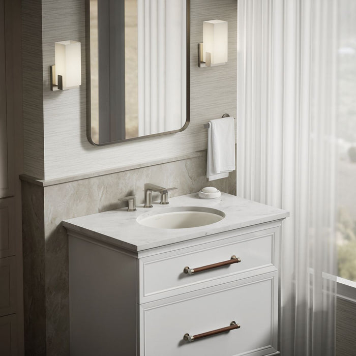 KOHLER K-2210 Caxton 19-1/4" oval undermount bathroom sink, biscuit - view 4