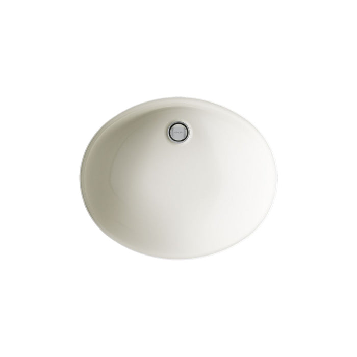 KOHLER K-2210-N Caxton 19-1/4" oval undermount bathroom sink