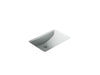 KOHLER K-2215 Ladena 23-1/4" rectangular undermount bathroom sink, ice grey
