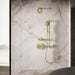 KOHLER K-22166 Purist Four-function handshower, 2.5 gpm, vibrant brushed moderne brass - view 5