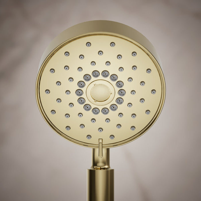 KOHLER K-22166 Purist Four-function handshower, 2.5 gpm, vibrant french gold - view 4