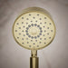 KOHLER K-22166 Purist Four-function handshower, 2.5 gpm, vibrant french gold - view 4