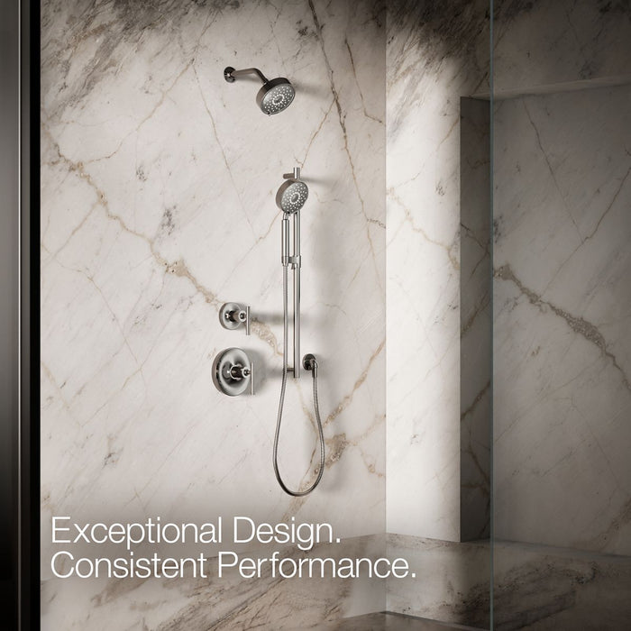 KOHLER K-22166-G Purist Four-function handshower, 1.75 gpm, vibrant titanium - view 4