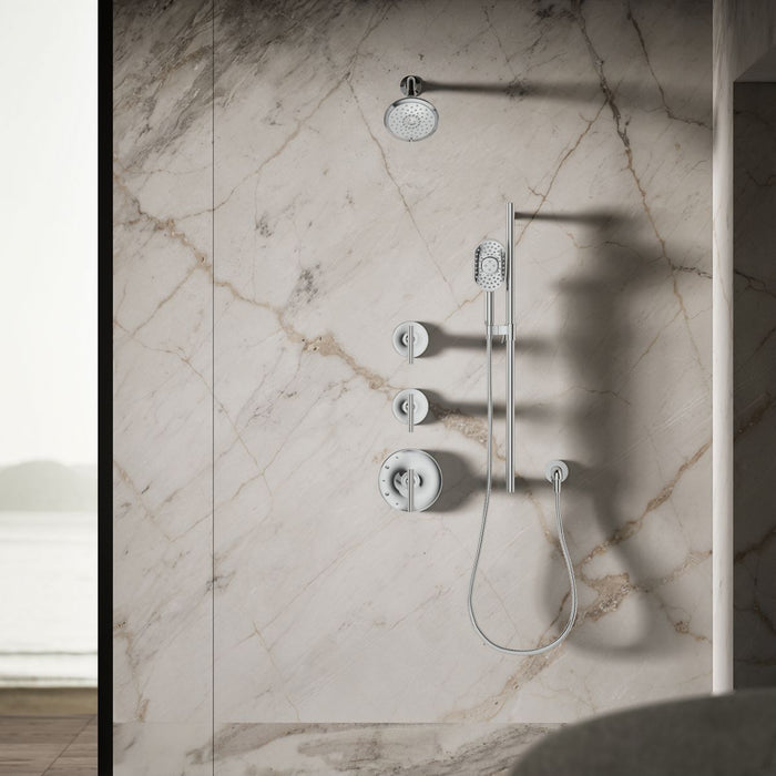 KOHLER K-22169-G Forté Three-function showerhead, 1.75 gpm, polished chrome - view 3