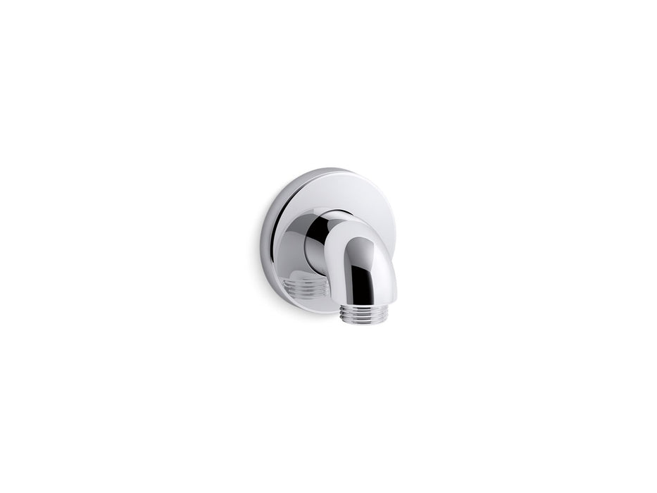 KOHLER K-22172 Purist Wall-mount supply elbow with check valve, polished chrome