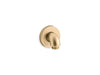 KOHLER K-22172 Purist Wall-mount supply elbow with check valve, vibrant brushed moderne brass