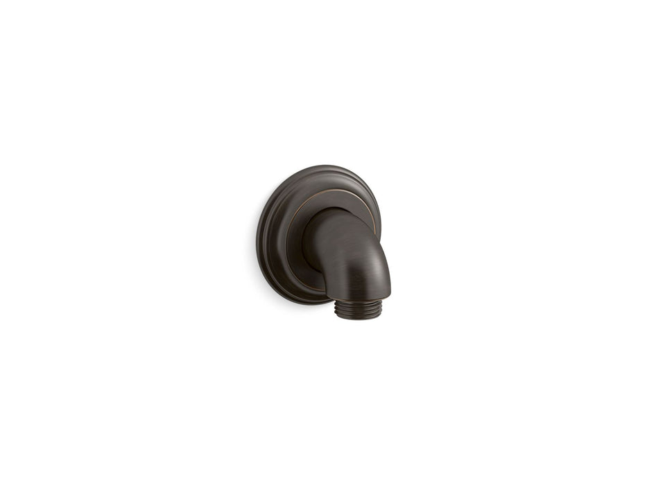 KOHLER K-22173 Bancroft Wall-mount supply elbow with check valve, oil rubbed bronze