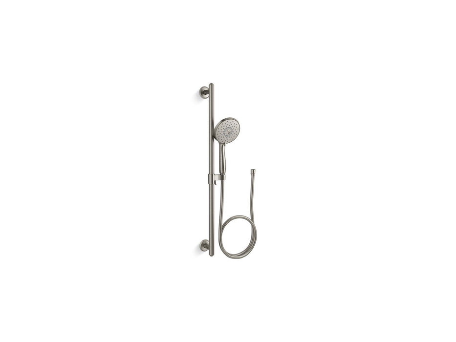 KOHLER K-22177 Forté 30" four-function handshower kit, 2.5 gpm, vibrant brushed nickel