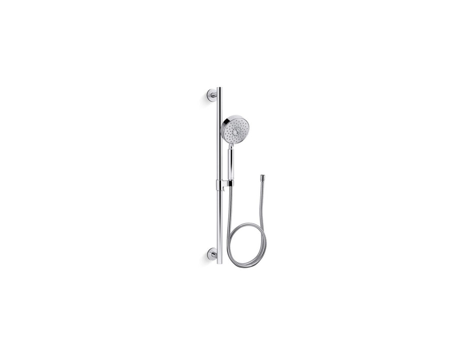 KOHLER K-22178-G Purist 30" four-function handshower kit, 1.75 gpm, polished chrome