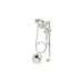 KOHLER K-22181 Purist Showering Kit, 2.5 gpm, vibrant polished nickel